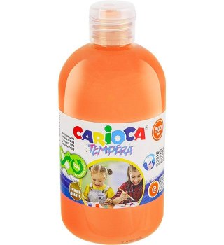 Farba tempera kolor: pomarańczowy 500ml 1 kolor. Carioca (170-2717)