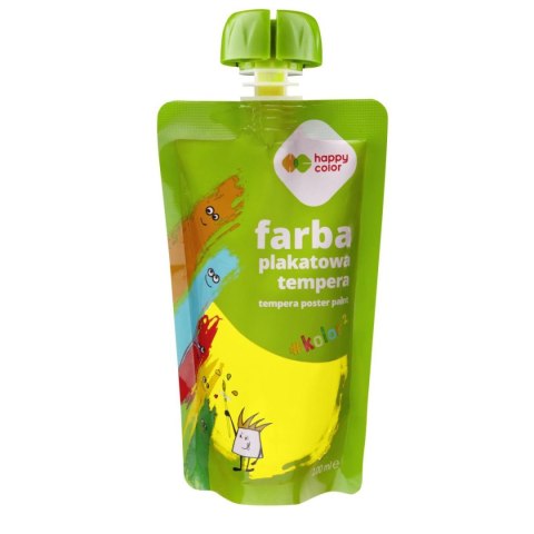 Farba tempera kolor: żółty 100ml 1 kolor. M&G (HA HA 3310 0100-1)