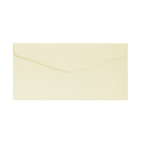 Koperta gładki ciemna DL kremowa Galeria Papieru (280130) 10 sztuk