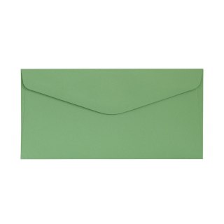 Koperta gładki satynowany DL zielona Galeria Papieru (280136) 10 sztuk
