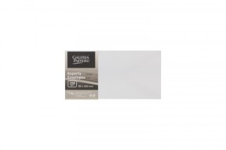 Koperta pearl biały biała [mm:] 80x160 Galeria Papieru (208499) 10 sztuk