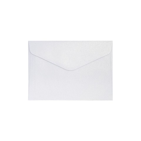 Koperta pearl diamentowa biel k C6 biała Galeria Papieru (280239) 10 sztuk