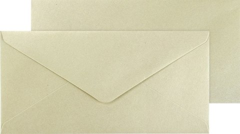 Koperta pearl kremowy kremowa [mm:] 80x160 Galeria Papieru (280491) 10 sztuk