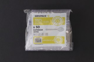 Łyżka wielokrotnego użytku 50 szt (nd)