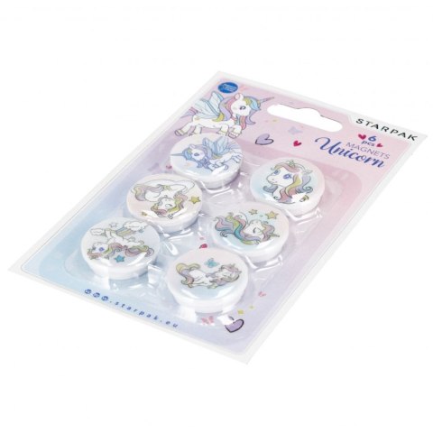 Magnes mix Starpak (528367) 6 sztuk