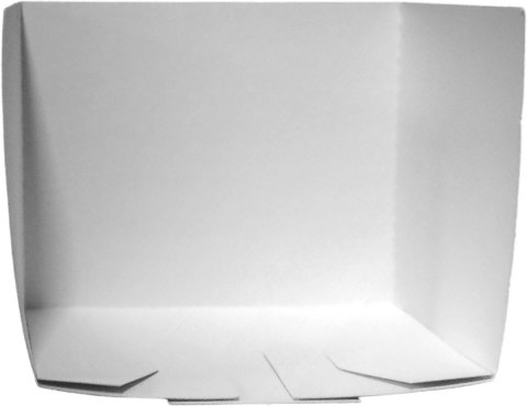 Tacka tektura 100 szt 130mm x 70mm Lila