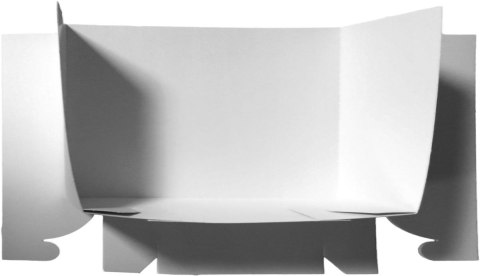 Tacka tektura 100 szt 200mm x 125mm Lila