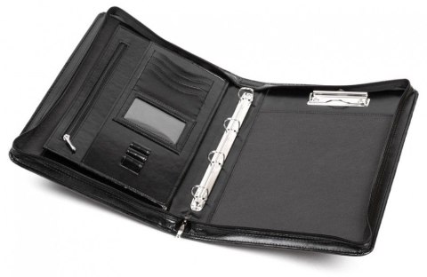 Teczka konferencyjna BUSINESS bez rączki A4 czarny ekoskóra [mm:] 380x260 Jan-Pol Bis (AK-03N)