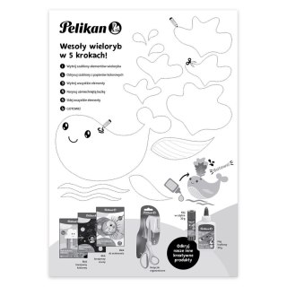 Blok rysunkowy kreatywny premium pastelowy A4 mix Pelikan (9589029)