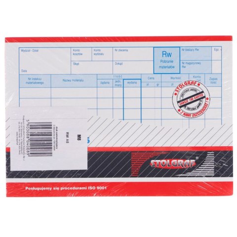 Druk offsetowy RW A5 A5 100k. Stolgraf (M8)