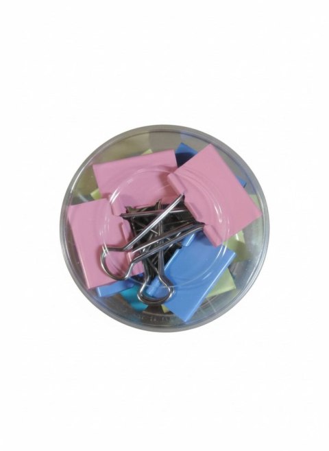 Klipsy do spinania dokumentów metal 12 szt 41mm Berlingo (253697)