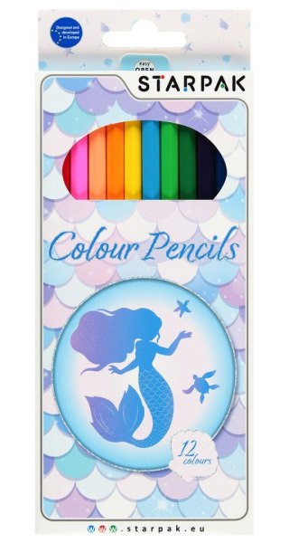 Kredki ołówkowe 12 kol. Starpak (536291)