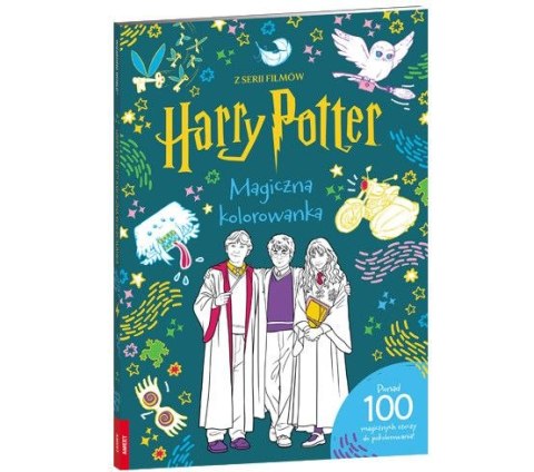 Książka dla dzieci Wizarding World. Magiczna kolorowanka Ameet (FCB 5101)