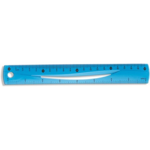 Linijka plastikowa elastyczna 20cm Tetis (BL020-RB)