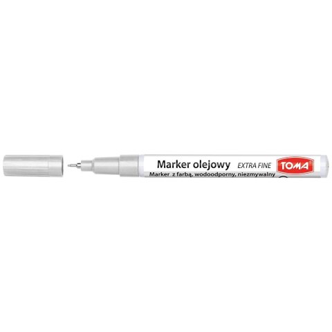 Marker olejowy extra fine wkład srebrny 0,9mm Toma (TO-442 9 4)