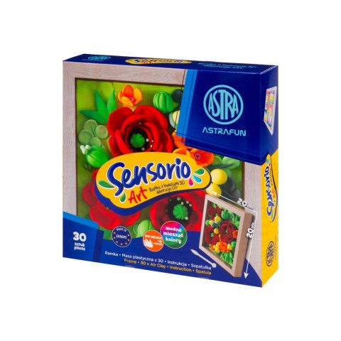 Masa plastyczna dla dzieci Sensorio Art Z Ramką Maki Astra (336125004)