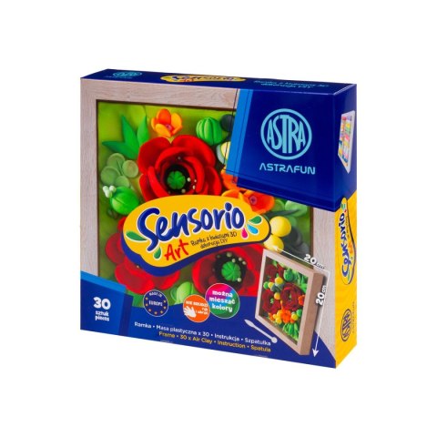 Masa plastyczna dla dzieci Sensorio Art Z Ramką Maki Astra (336125004)