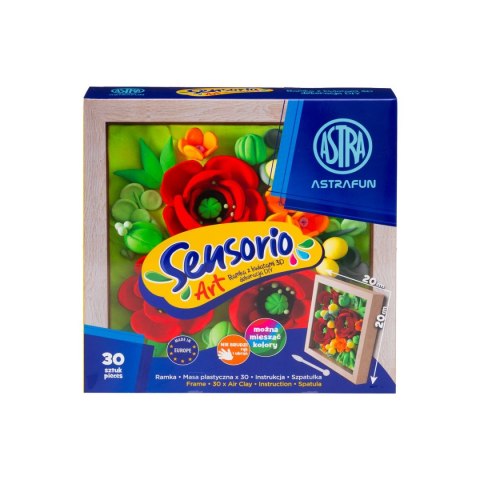 Masa plastyczna dla dzieci Sensorio Art Z Ramką Maki Astra (336125004)