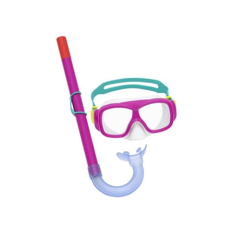 Maska pływacka Zestaw Do Nurkowania Maska, Rurka, Płetwy Zielony Best Way (11389)