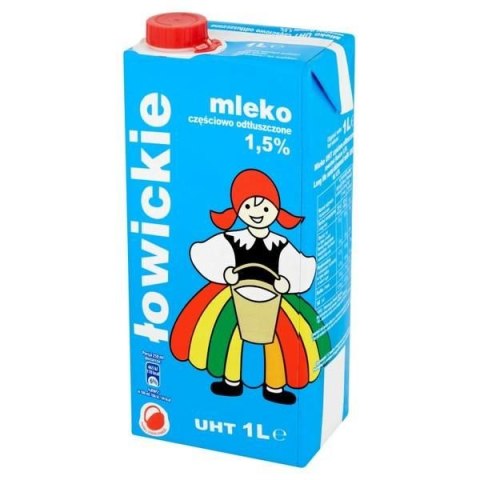 Mleko 1,5% 1L Łowickie