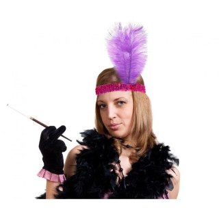 Opaska z piórem fioletowa Godan (YH-ORMA)