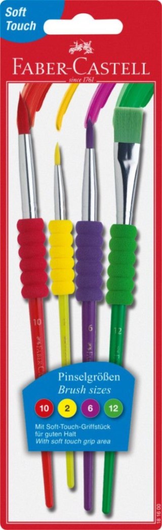 Pędzel z miękkim uchwytem Faber Castell (FC481600)