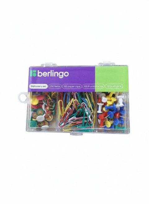 Pinezki kolor: mix 250 szt Berlingo (212039)