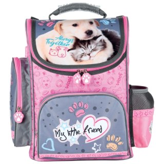 Plecak MLF HELLO II KOT Z PSEM St.Majewski (TORNISTER)