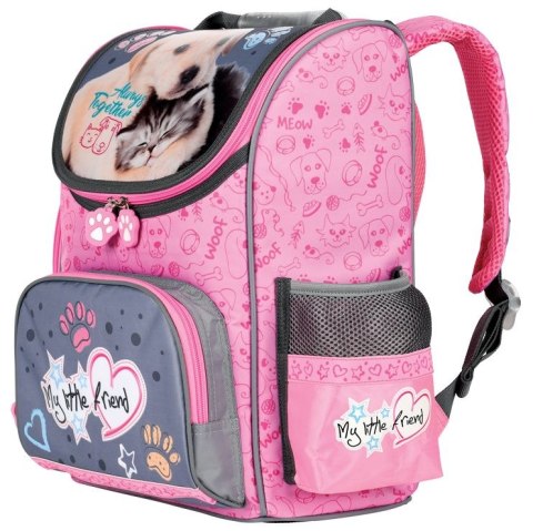 Plecak MLF HELLO II KOT Z PSEM St.Majewski (TORNISTER)