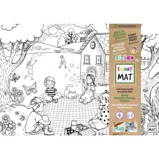 Podkład na biurko FUNNY MAT white wiosna sfu1066 [mm:] 335x480 Strigo (8681379310666)