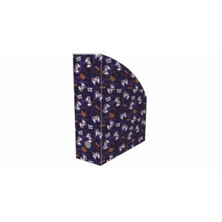 Pojemnik na dokumenty pionowy GAMEPAD A4 mix nadruk karton pokryty folią Biurfol (NSE-02-33)