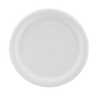 Talerz jednorazowy okrągły papier śr. 230mm 100 szt Arpex (D9202)