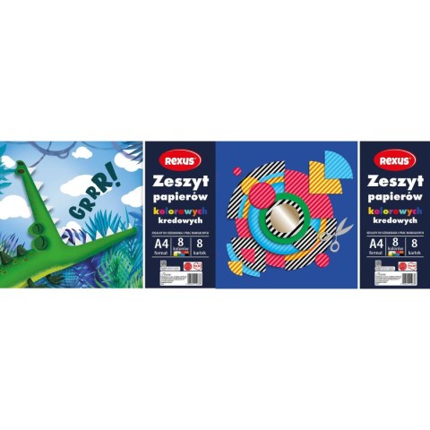 Zeszyt papierów kolorowych A4 Beniamin (4638)