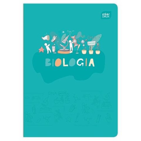 Zeszyt tematyczny A5 60k. 70g krata Interdruk (ZE60#BIOFSC)