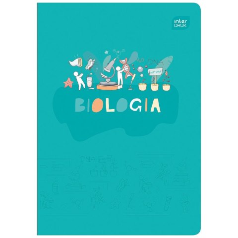 Zeszyt tematyczny A5 60k. 70g krata Interdruk (ZE60#BIOFSC)
