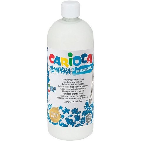 Farba tempera kolor: biały 1000ml 1 kolor. Carioca