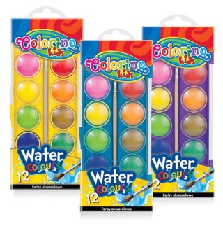 Farby akwarelowe KIDS 12 kolor. Patio (41089)