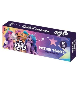 Farby plakatowe My little Pony kolor: mix 20ml 12 kolor. Astrapap (301124052)