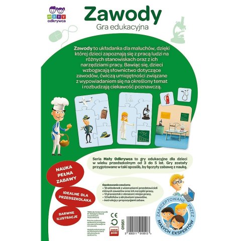 Gra edukacyjna Zawody Mały Odkrywca Trefl (01951)