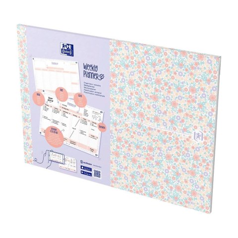 Kalendarz biurkowy Floral Oxford (400186601)