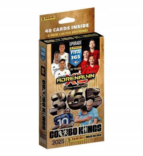 Karty FIFA 365 2025 UPGRADE COMBO KINGS Panini (02466) 48 sztuk