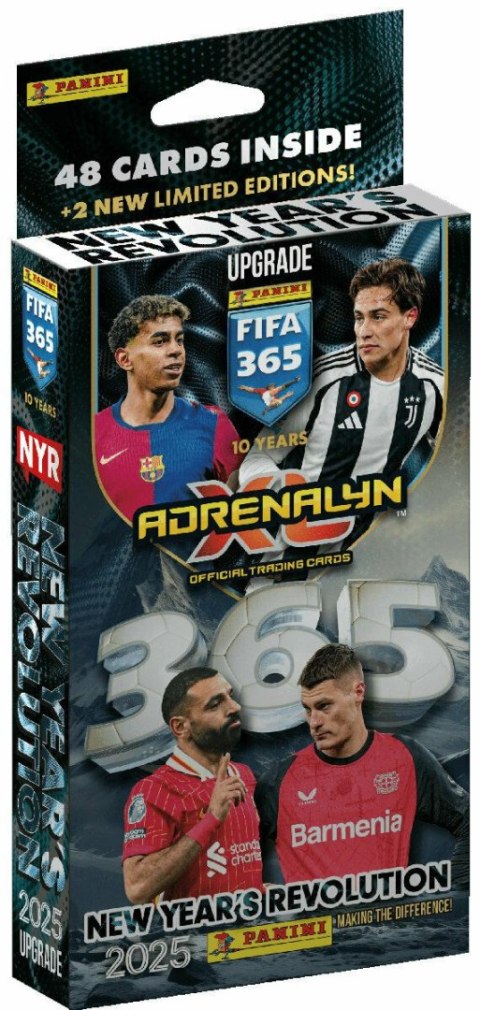 Karty Fifa 365 Adrenalyn XL 2025 Upgrade Panini (02465) 48 sztuk