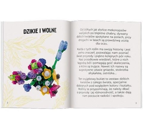 Książka dla dzieci LEGO® Botanicals. Ameet (MAB 6602)