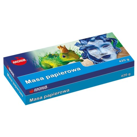 Masa papierowa 420g Mona