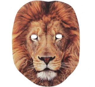 Maska papierowa Lew Godan (MAS-LEW)