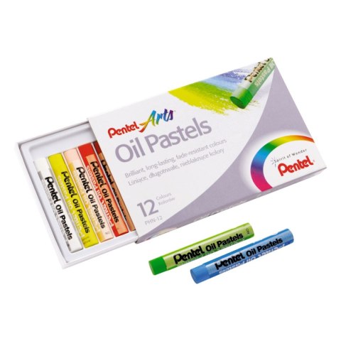 Pastele olejne 12 kol. Pentel