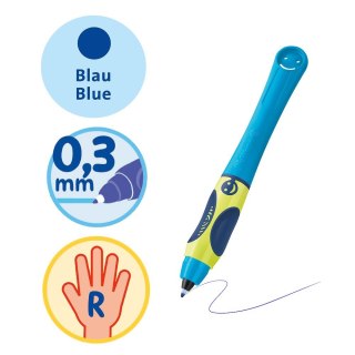 Pióro kulkowe Dla Praworęcznych Griffix neon fresh blue Pelikan (400191571)
