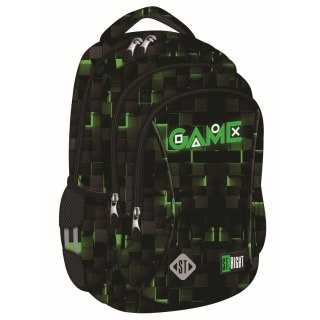 Plecak GREEN GAME 3-KOMORY St.Right (BP-77)
