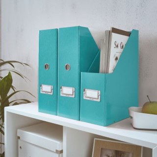 Pojemnik na dokumenty pionowy Click & Store A4 turkusowy karton [mm:] 103x330x 253 Leitz (60470051)