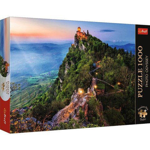 Puzzle Premium Plus Wieża Cesta 1000 el. Trefl (10822)